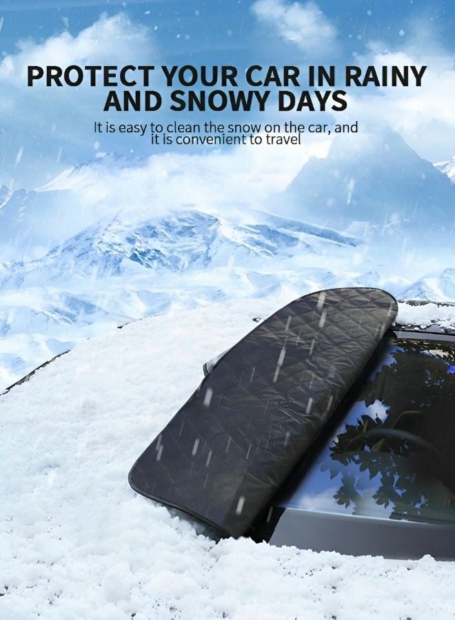 Car Sun Shade, Car Windscreen Sun Shade UV Front Screen Sunshade Cover,Car Cool Windshield Dust Coverfor Use on Front Window Exterior, Dust Water Resistant Snow Ice Cover,Auto Supplies - Image 3