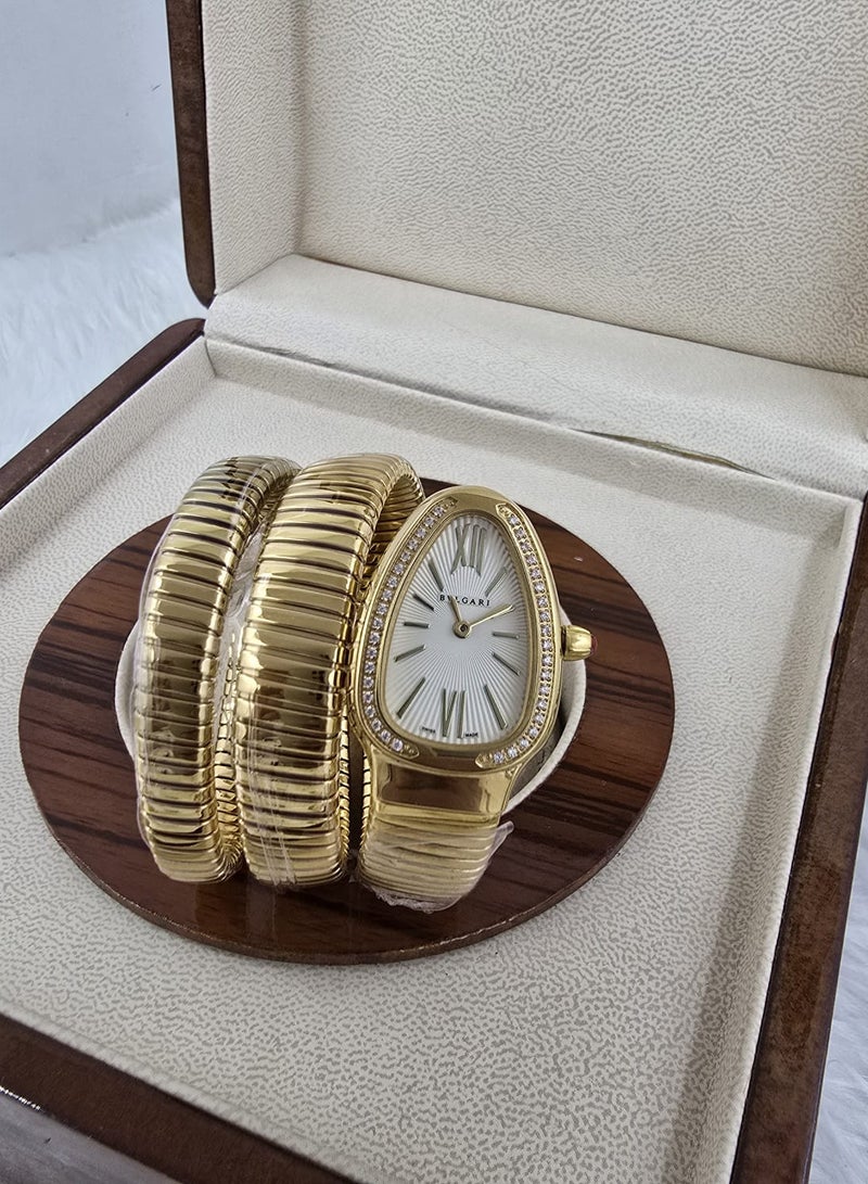 بولغاري ساعة ثعبان نسائية - Image 1