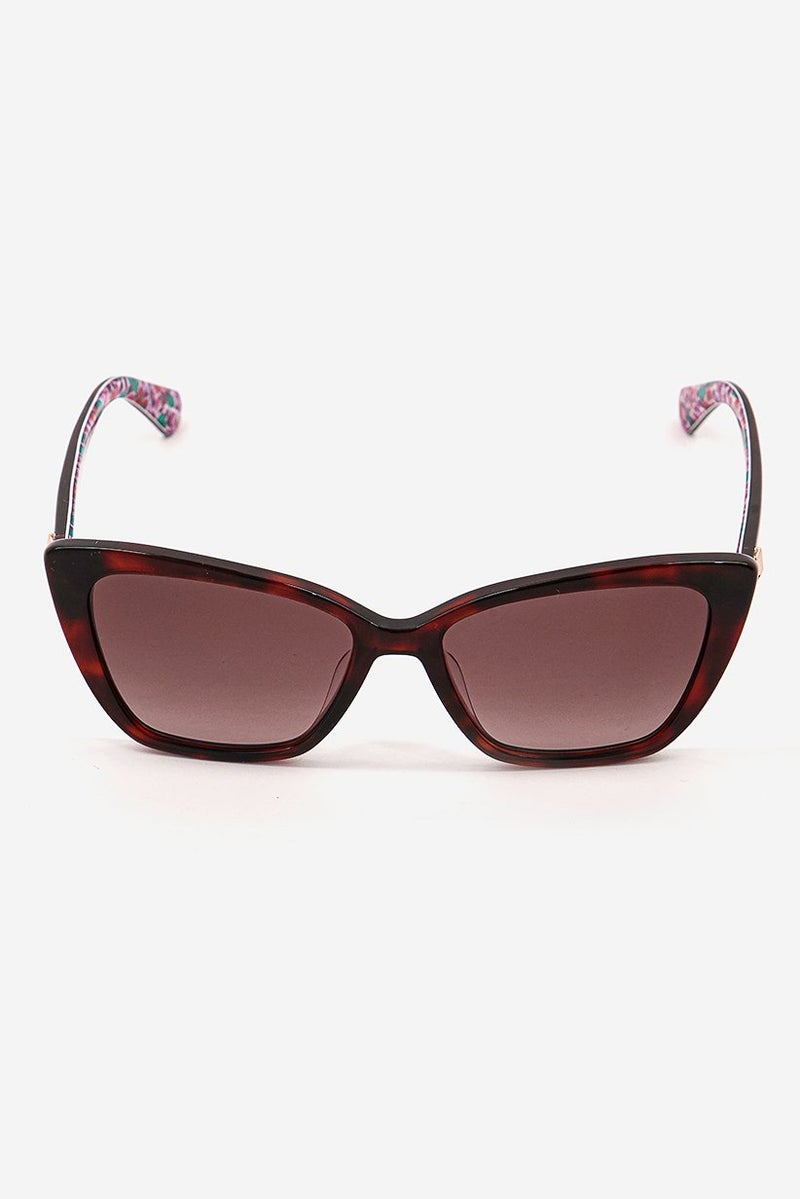 Kate Spade Women LUCCAGS Fashionable Sunglasses, Havana/Brown - Image 1