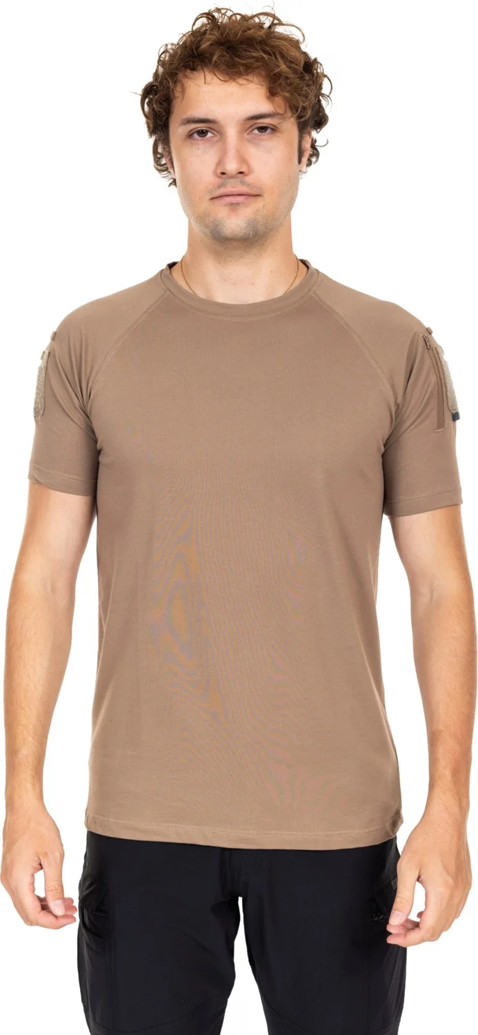 Akıncılar Outdoor Akn 713 Crew Neck Short Sleeve Tactical T-Shirt-Beige