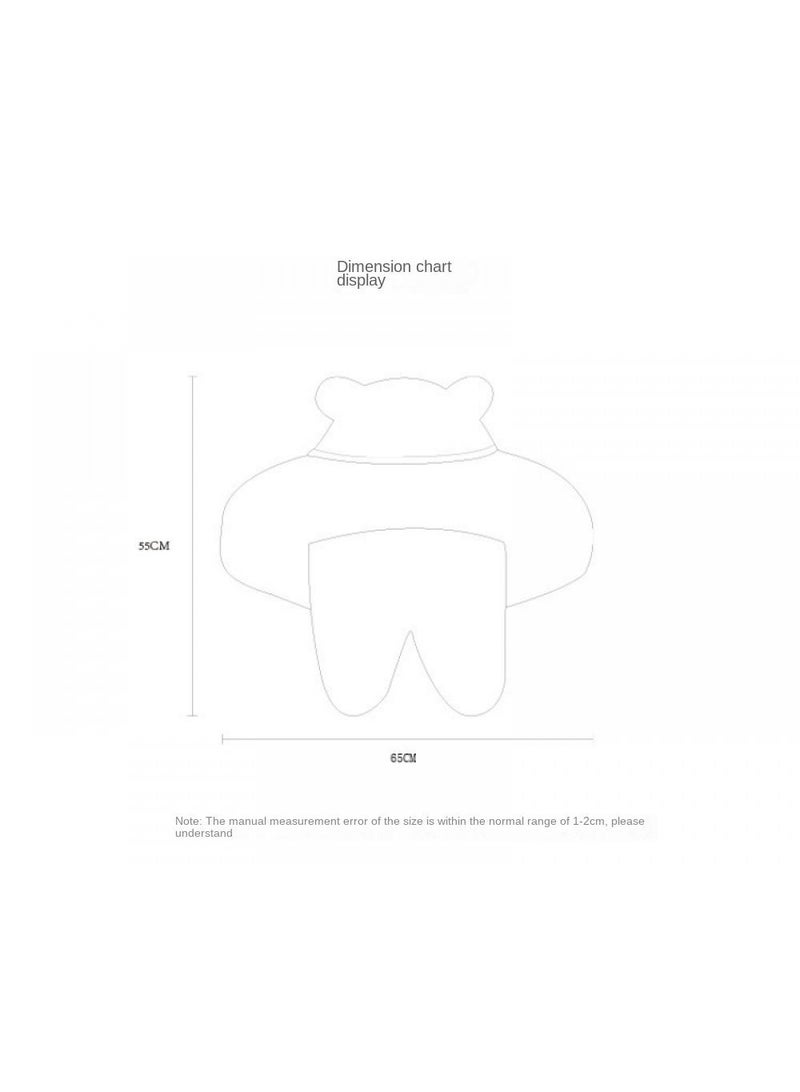 general 1-Piece Soft Baby Swaddling Blue - Image 2