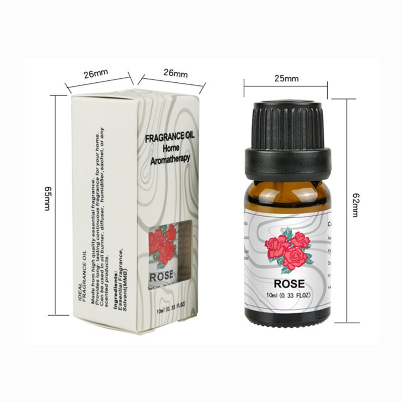 Aromatherapy Oils: 100% Pure Plant Extracts - tes Deep Relaxation & Soothes Mind, Enhances Romantic Atmosphere, Supports Better Sleep for Home Office Spa Use - Image 4