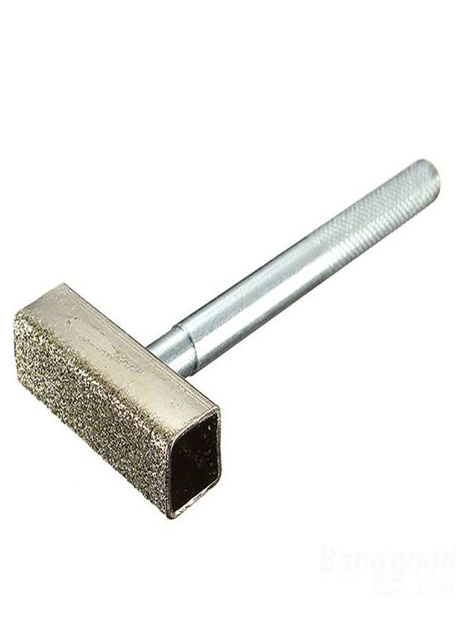 Drilax Diamond Grinding Wheel Dresser Tool | Restore, Reshape, Resurface Bench Grinder Wheels | Heavy Duty, Low Dust Dressing Stone - Image 5