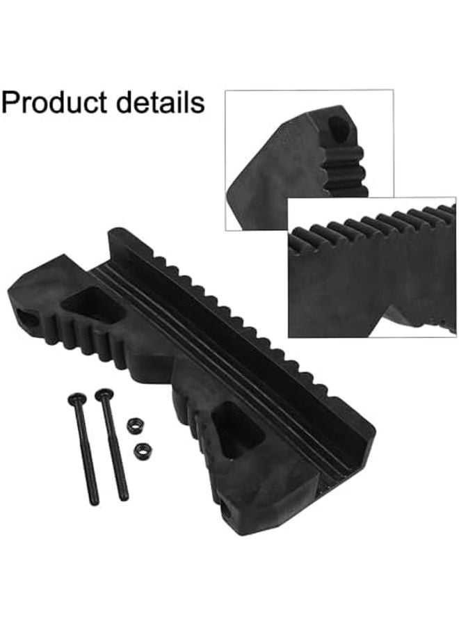 Anti Scratch Rubber Ladder Stabilizer Pad Non Slip Accessory With Screws For Standard Ladders - Image 4