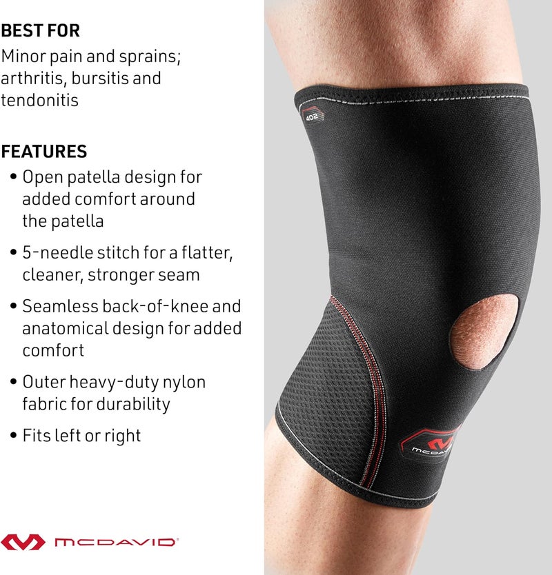 Mcdavid 402RBK Level 1 Knee Support with Open Patella - Image 4