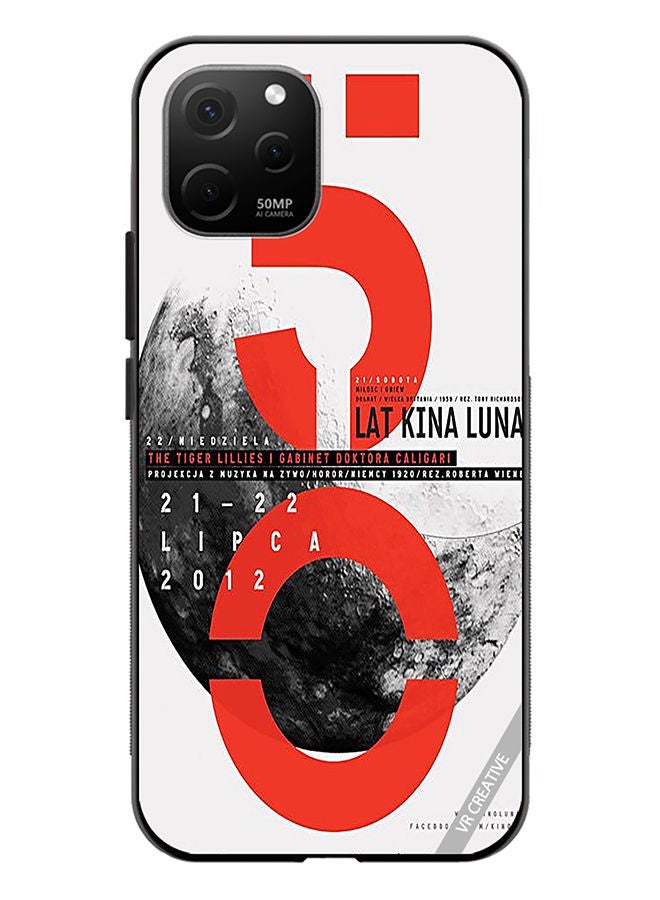 VR CREATIVE Protective Case Cover For Huawei Nova Y61 50 Kina Luna Design Multicolour - Image 1