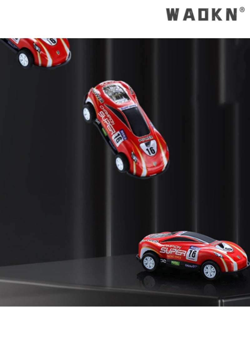 WAOKN Set of 30 Alloy Racing toy Cars, Pull-Back Toy Cars with Storage Box, Ideal Gift for Children, Perfect for Collectors and Enthusiasts, Durable Design, Convenient Storage,Playtime Fun  - Image 3