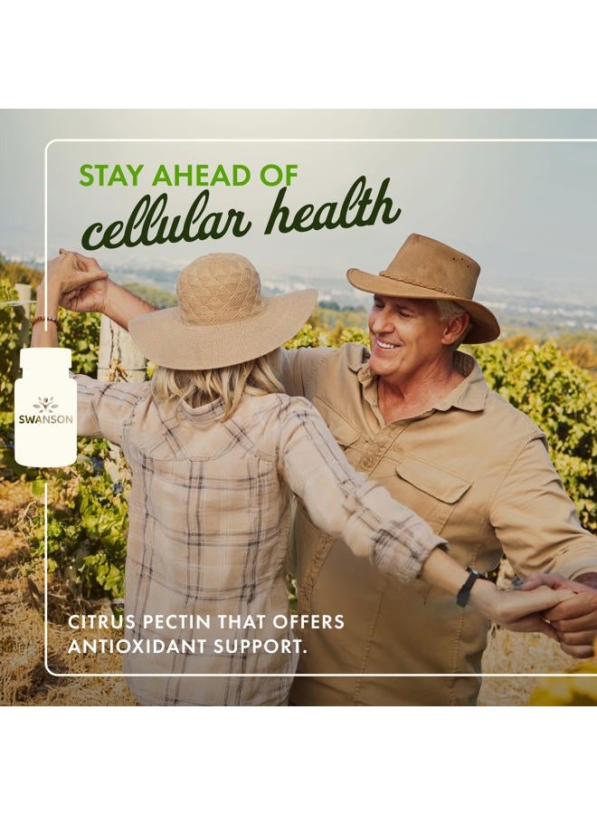 SWANSON Pectipure Modified Citrus Pectin 600 Milligrams 60 Capsules - Image 2