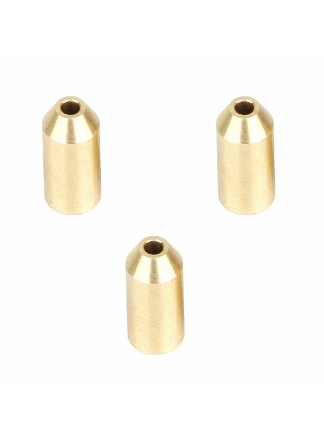 Acxico 3Pcs Brass Gas Refill Adapter for S.T Dupont Memorial Lighter - Image 1