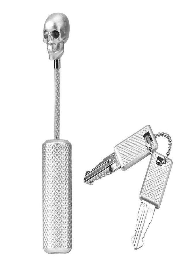 Fambal TSA Approved Travel Luggage Locks with Skull Style -Steel Padlocks with 2 Keys for Baggage, Suitcases & Backpacks (Pack of 1) - Image 1