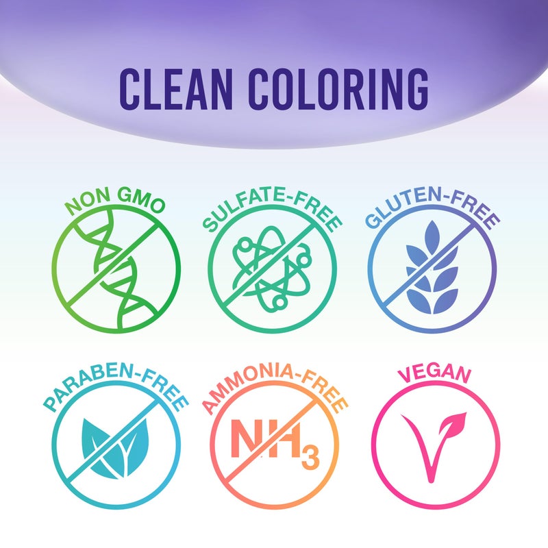 Punky Plum Semi Permanent Hair Color - Vegan & Cruelty-Free Conditioning Hair Dye, Lasts Up to 35 Washes, 3.5 fl oz - Image 4