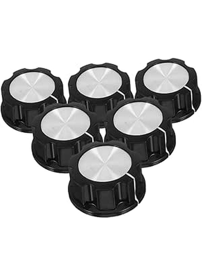 6pcs Semi Circle Shaft Replacement Timer Switch Knobs for Air Fryer Pressure Cooker Oven - Image 1