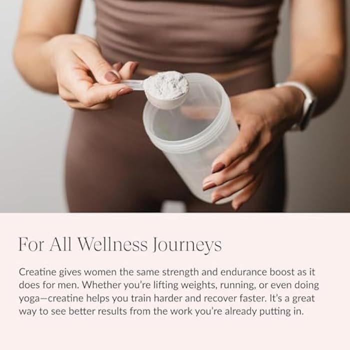 Beam Creatine Powder, Third Party Tested, Micronized Creatine Monohydrate Supplement, Creatine for Women and Men, Muscle Strength, Workout Recovery, Health and Wellness Gift, 30 Servings, Unflavored - Image 3