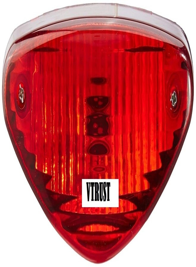VTRUST Bike Tail Light Compatible for Bajaj Boxer CT/C 100B | Red Halogen Brake Lamp | Superior Durability & Sleek Finish - Image 1