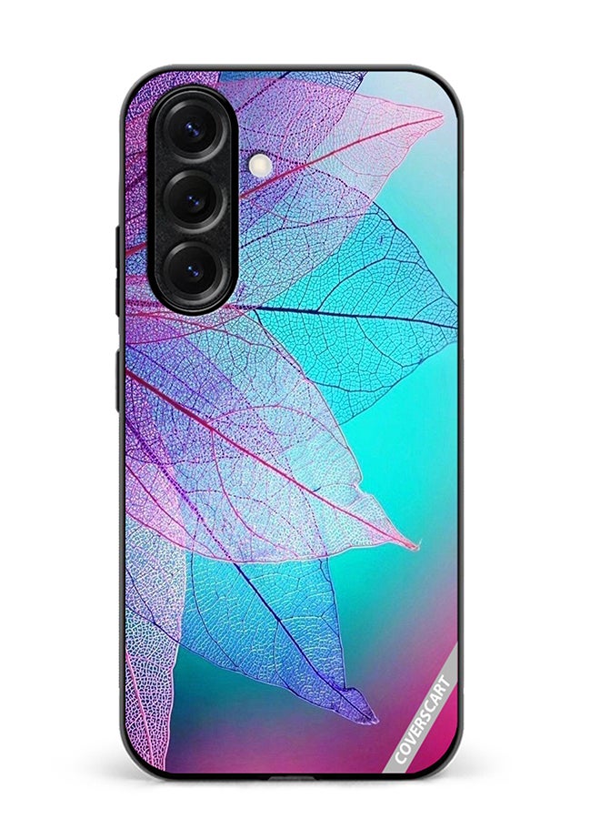 VR CREATIVE Protective Case Cover For Samsung Galaxy S25 Flower Design Multicolour