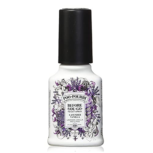 Poo-Pourri PooPourri Before You Go Spray, Lavender Vanilla, 2 Count of 2 Fl Oz Bottle, 4 Fl Oz - Image 4