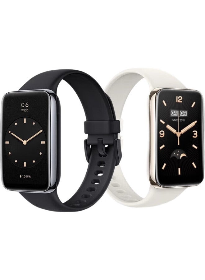 Ten Flashes Shan Xiaomi Band 7 Pro Strap, Solid Color Silicone Tpu Replacement Strap, Nfc Version Smart Sports Xiaomi Band 7 Pro/Nfc Version Universal, Dustproof And Waterproof - Image 3