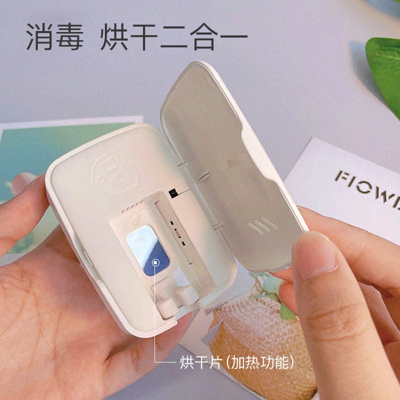New Portable Smart Toothbrush Disinfection Box Drying Uvc Ultraviolet Electric Wall-Mounted Toothbrush Sterilizer - Image 3