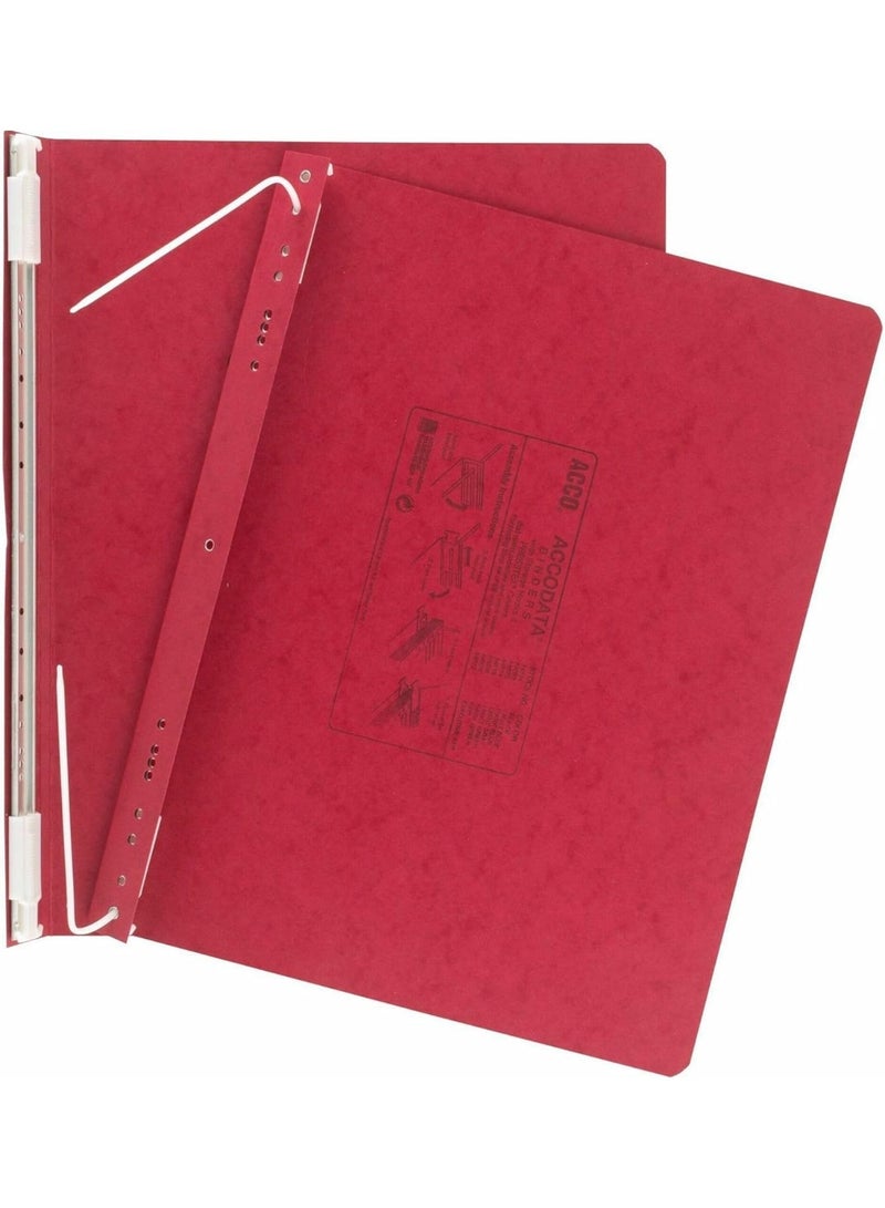 ACCO ACCO Presstex Hanging Data Binder, 14-7/8" x 11", Burgundy (54079)  - Image 4