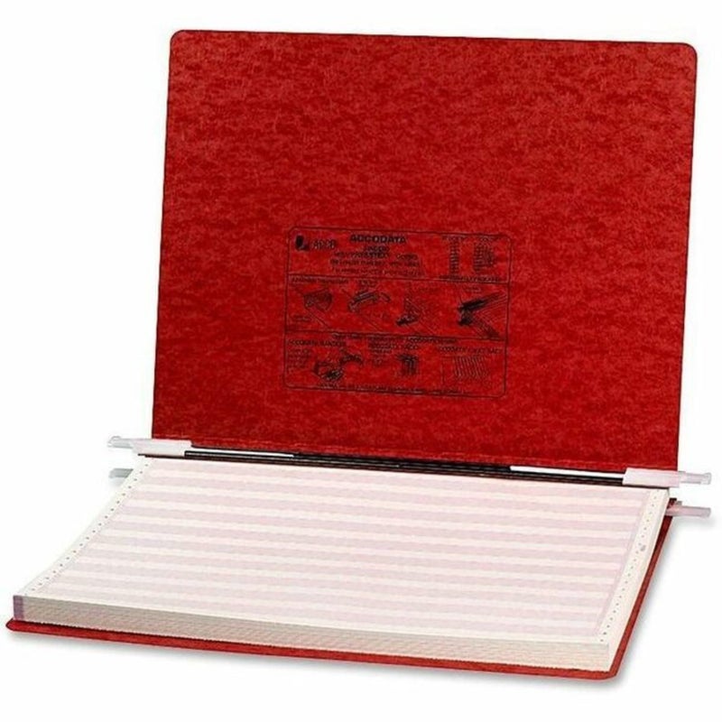 ACCO Brands مجلد بيانات معلق من ACCO Presstex، 14-7/8" × 11"، بورجوندي (54079) - Image 4