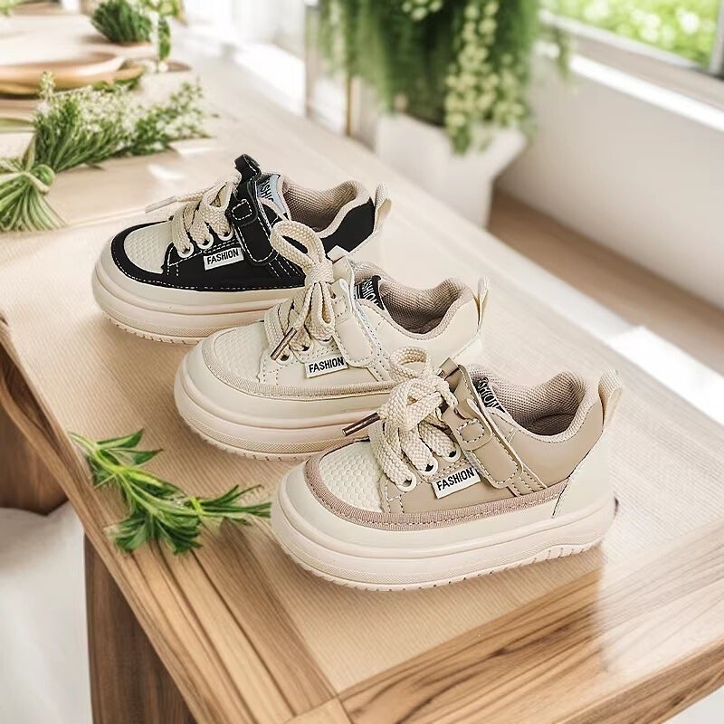 Mesh Sneakers Lightweight Flexible Sole Walking Shoes For Kids Indoor And Outdoor Activities - Image 2