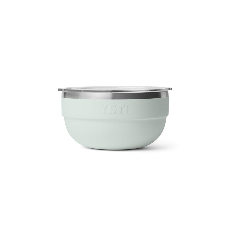 YETI Rambler Bowl, Vacuum Insulated, Stackable and Nestable Stainless Steel Bowl with Lid, 2 Quart, Ridgeline - Image 1