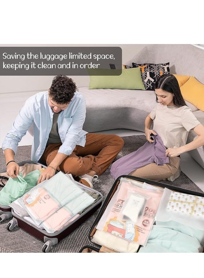 DUNISO Clothes Packaging Bags,25PCS Strong & Durable Resealable 3 Mil Thick Packaging Bags Clothing Thick Apparel Plastic Bag for Shipping Packing Business Travel - Image 2