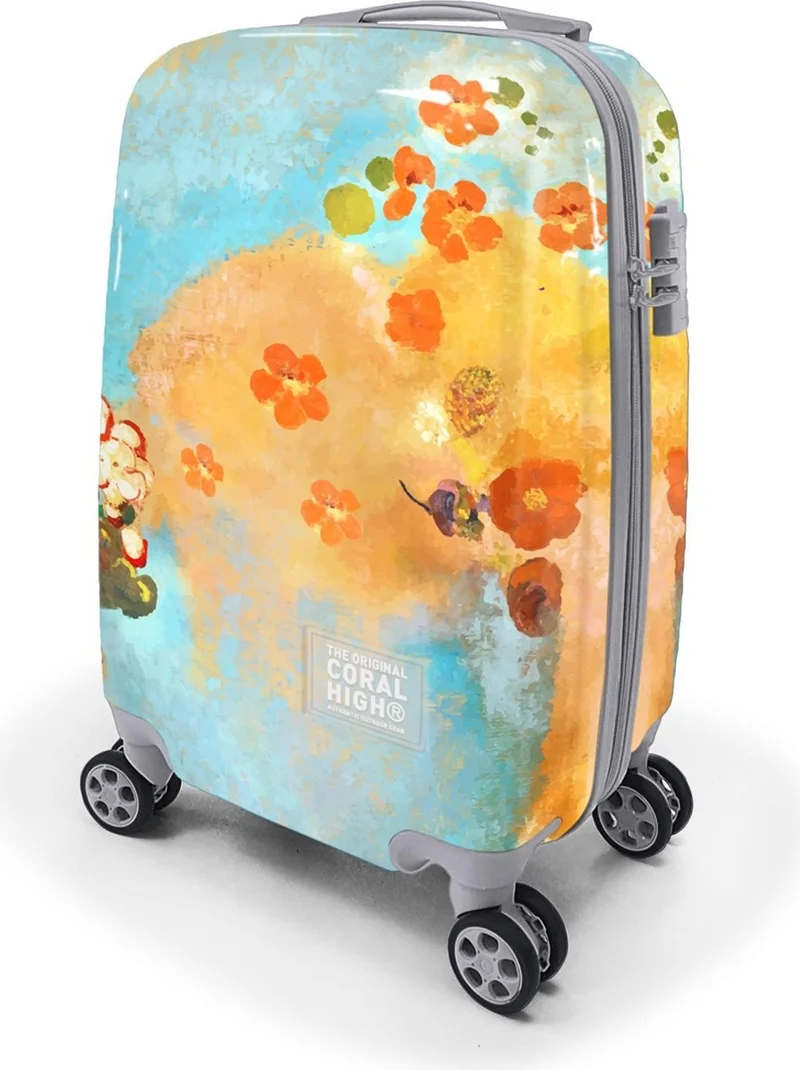 CORAL HIGH Colorful Patterned Cabin Size Suitcase (50CM) 16537