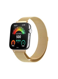 Fuxi For Huawei Fit3 Strap Fit2 Milanese Nice Magnetic Fit Watch Wristband Universal Summer Breathable-Color:[local Gold] Milanese-suitable For Huawei Fit3 Series