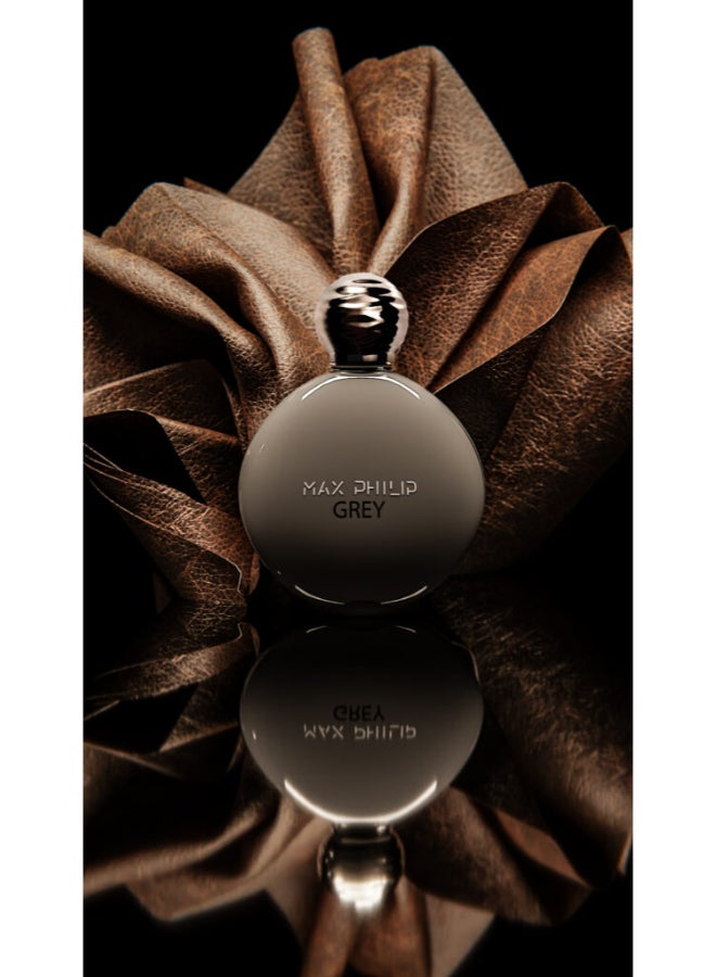 MAX PHILIP Grey Eau De Parfum 100Ml (Leather Box) - Image 2