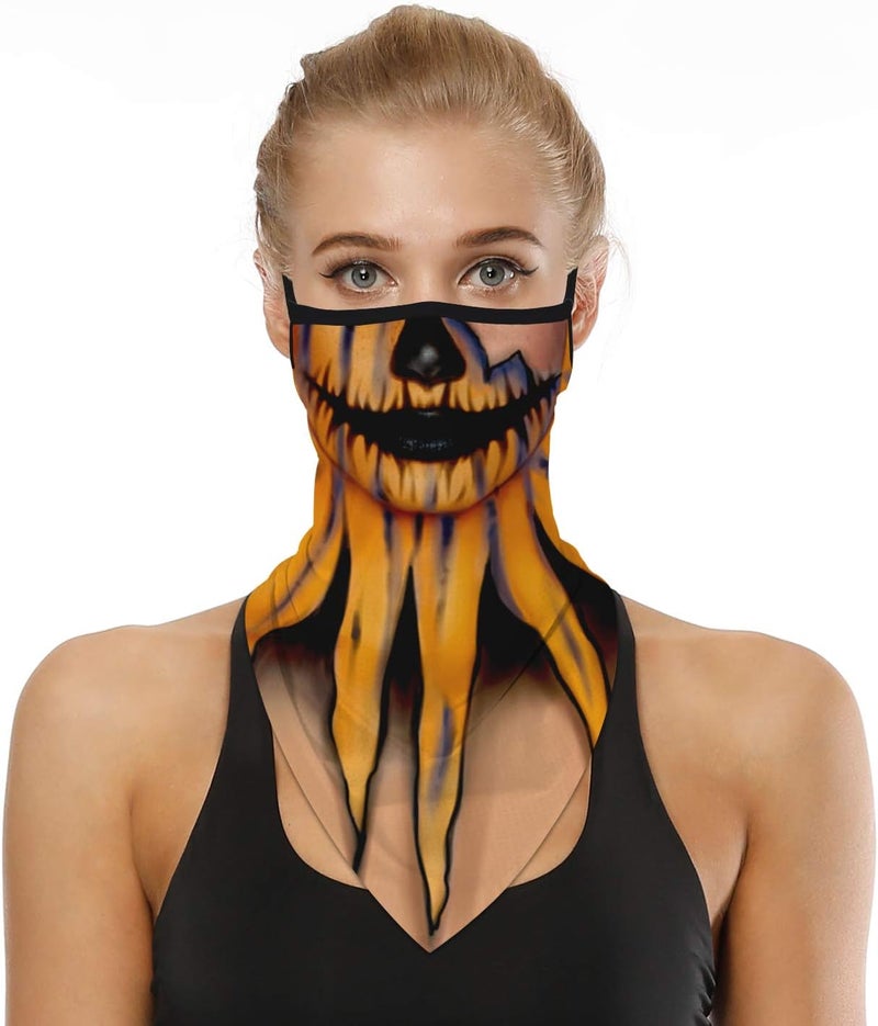 YAYOUREL Neck Gaiter Face Mask Covering Bandanas for Men Women Summer UV Face Scarf Mask Cover Facemask Balaclava Headbands - Image 1
