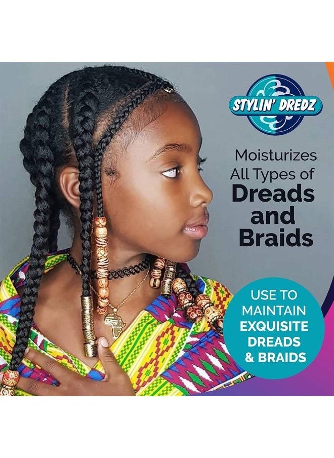 Stylin Dredz - Moisture Splash Conditioning Braid Spray and Dreadlock Moisturizer Spray - 350 ml Single - Image 1