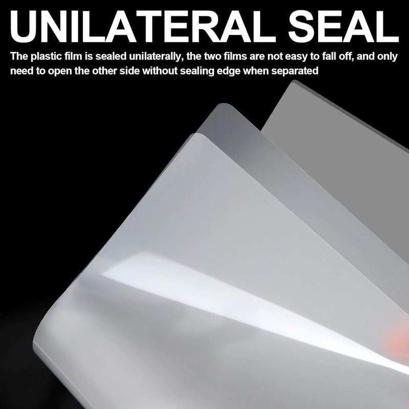 HERKKA 100 Pack Laminating Sheets, Holds 8.5 x 11 Inch Sheets, 5Mil Clear Thermal Laminating Pouches 9 x 11.5 Inch Lamination Sheet Paper for Laminator, Round Corner Letter Size - Image 4