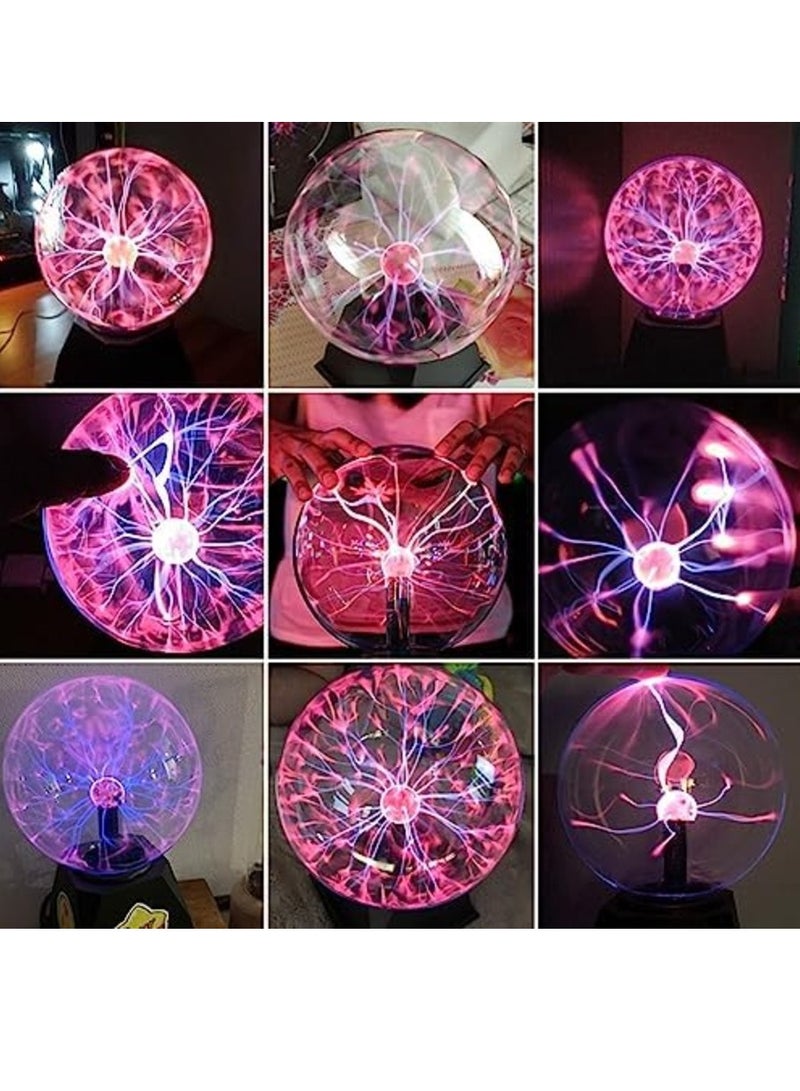 Plasma Ball Novelty Magic Crystal Touch Lamp 220V LED Night Light Child Nightlight Birthday Kids Decor Gift Lighting - Image 5