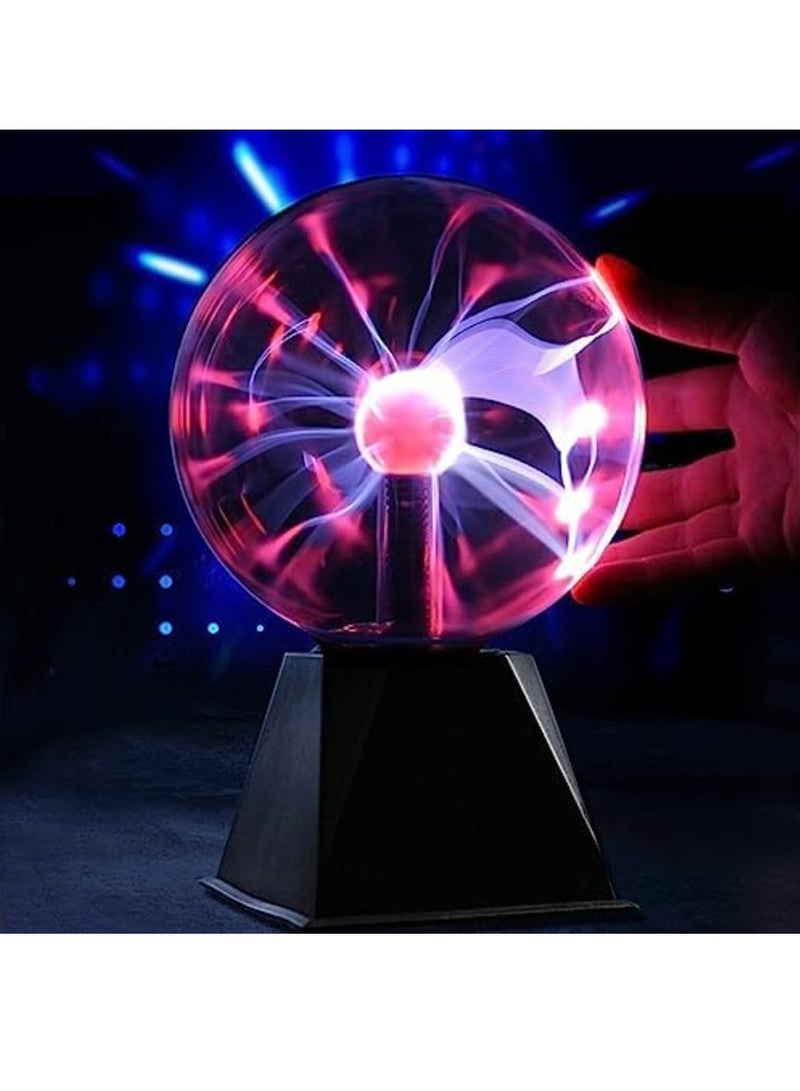 Plasma Ball Novelty Magic Crystal Touch Lamp 220V LED Night Light Child Nightlight Birthday Kids Decor Gift Lighting - Image 3