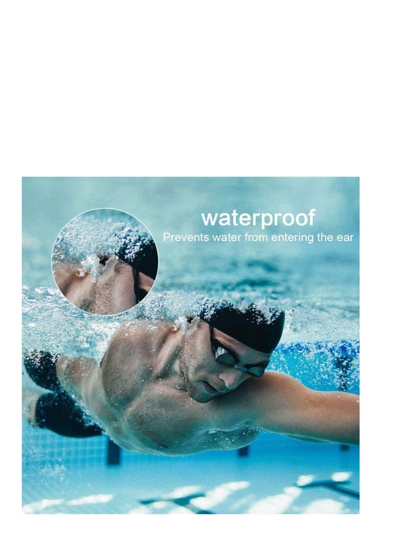 SYOSI Reusable Silicone Ear Plugs, Waterproof Hypoallergenic Noise Reduction Earplugs for Hearing Protection, Suitable for Sleeping, Snoring, Swimming, Concerts 6Pcs  - Image 4