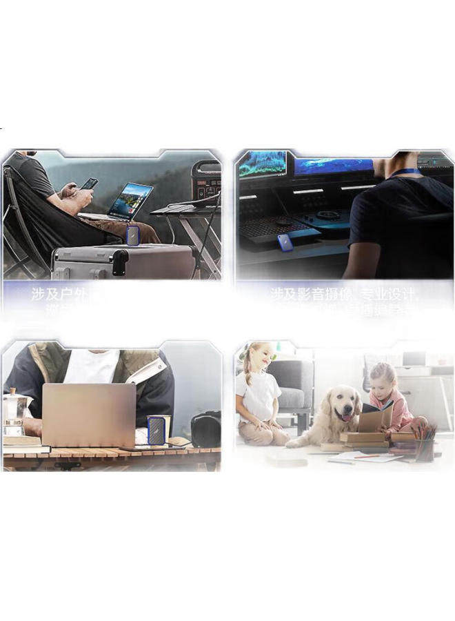 fanxiang Fanxiang (Fanxiang) 2Tb Portable Solid State Drive (Pssd) Type-C High-Speed Transfer 2000Mb/S Mobile Phone Directly Connected To Computer External Hard Drive Ip68 Triple Protection Ps2100 - Image 3