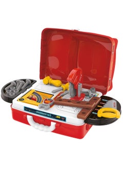 Disney Cars Construction Play Suitcase Set  | Pretend Play | Portable Play Kit | Construction Tools | Promotes Creativity & Imaginative Play | Gift for Kids  - Image 2