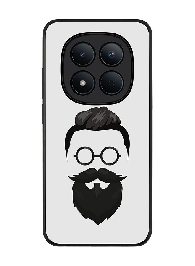 For Xiaomi Redmi Note 15 Pro 5G Case,Slim fit Camera Protection, Shockproof Thin Phone cover  - Beard Hipster