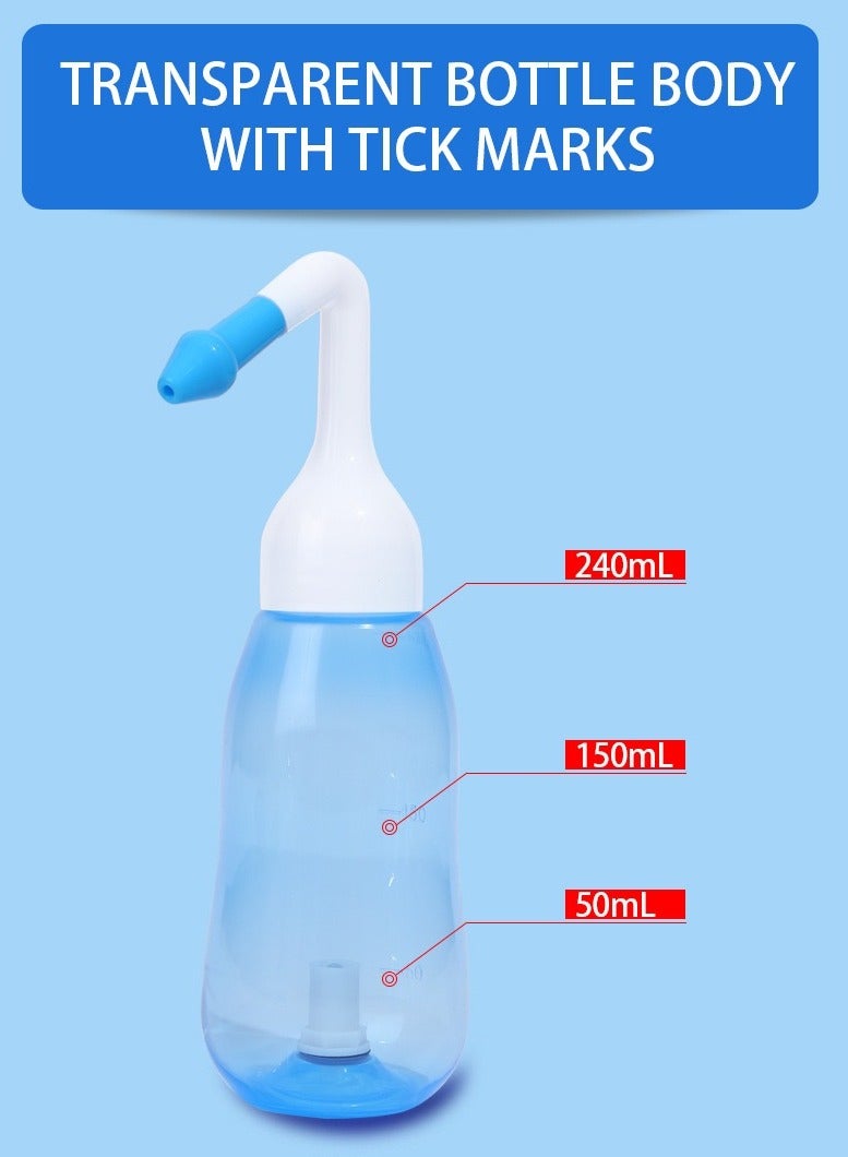Generic 240ML Nasal Rinse Bottle  - Image 4