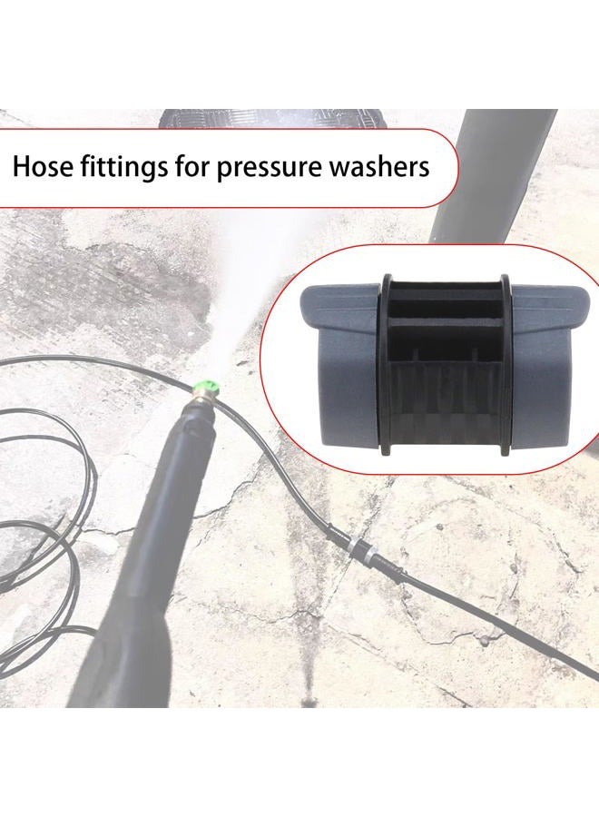 Micro Traders High Pressure Washer Hose Extension Fittings,Compatible with Karcher K1/K2/K3/K4/K5/K6/K7 Pressure Washer Hose Connector Adapter, 583-BIW - Image 2