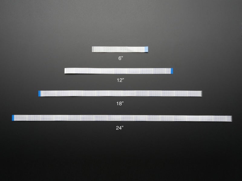 Adafruit Flex Cable for Raspberry Pi Camera - 24" / 610mm - Image 2