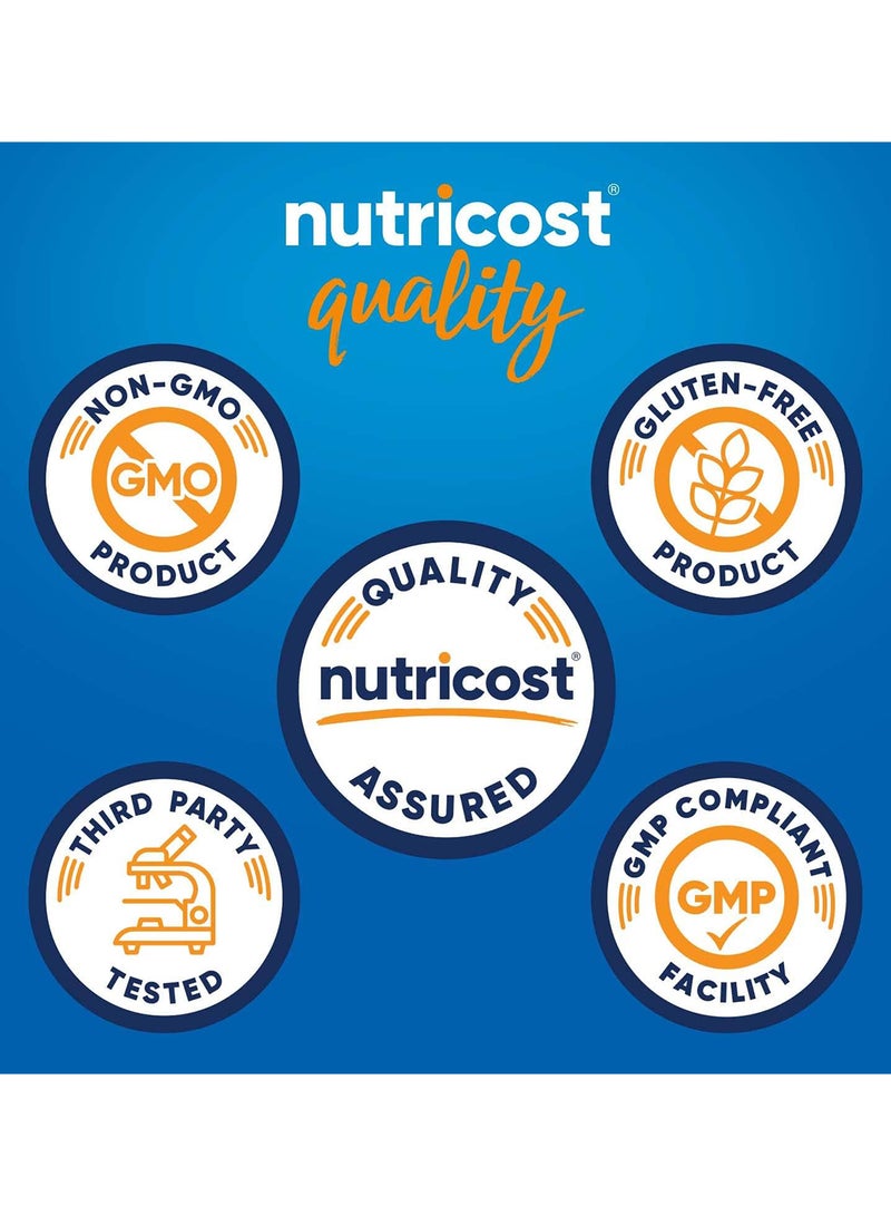 Nutricost كبسولات حمض د-أسبارتيك عبوة من 180 كبسولة 3000 ملغ حصة - Image 5