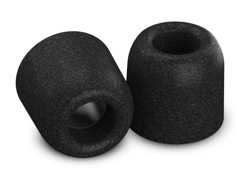 Comply 200 Core Series | Memory Foam Replacement IEM Ear Tips for Sennheiser, Bang Olufsen, Sony & More | Superior Noise Isolation, Ultimate Comfort, Secure Fit | Black, Medium (3 Pairs) - Image 1