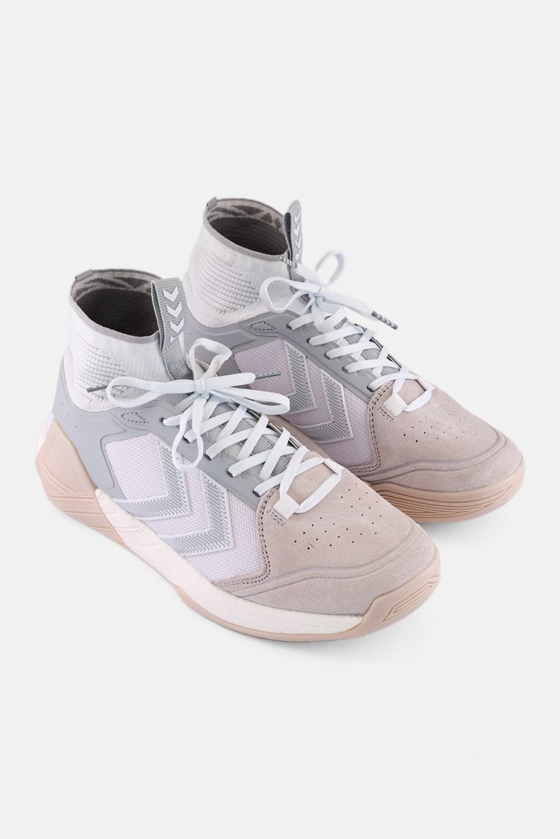 Hummel Men Algiz Mid Lace Up Training Shoes, Grey - Image 1