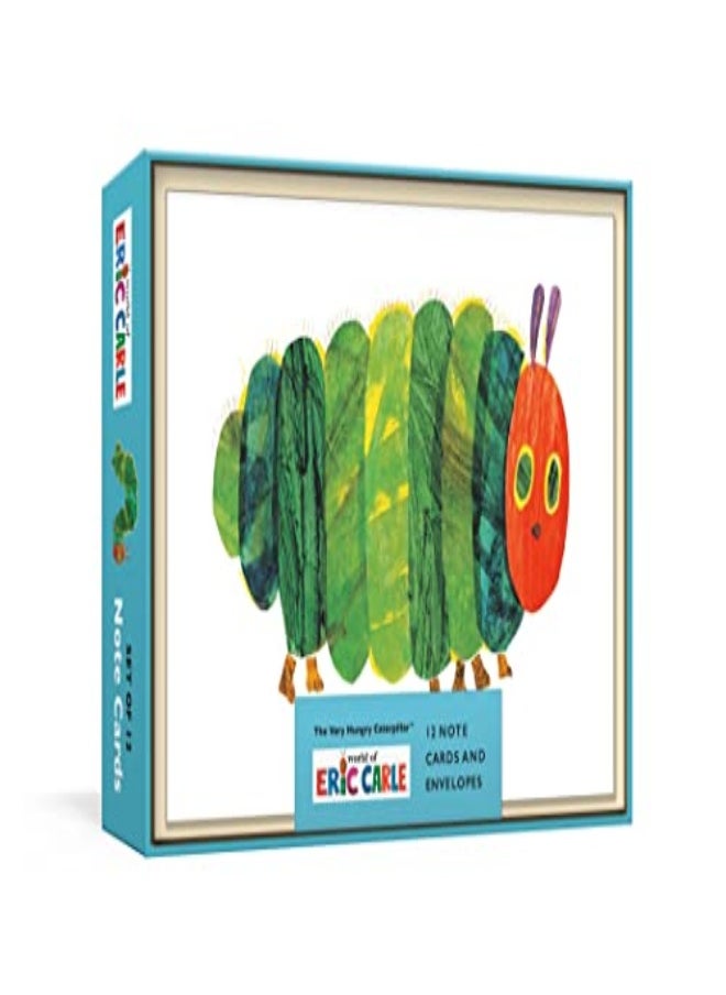 The Very Hungry Caterpillar 12 Note Cards And Envelopes Alloccasion Greetings For Very Special Mo by Carle, Eric Paperback 