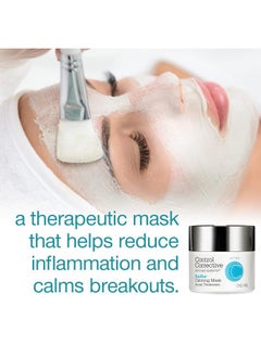 CONTROL CORRECTIVE SKIN CARE SYSTEMS Control Corrective Sulfur Calming Mask 2 Oz Soothes And Calms Inflamed Acne And Reduces Oily Skin Absorbs Oil Calm Inflamed Skin Reduce Enlarged Pores Cool Relief For Tender Skin  - Image 5