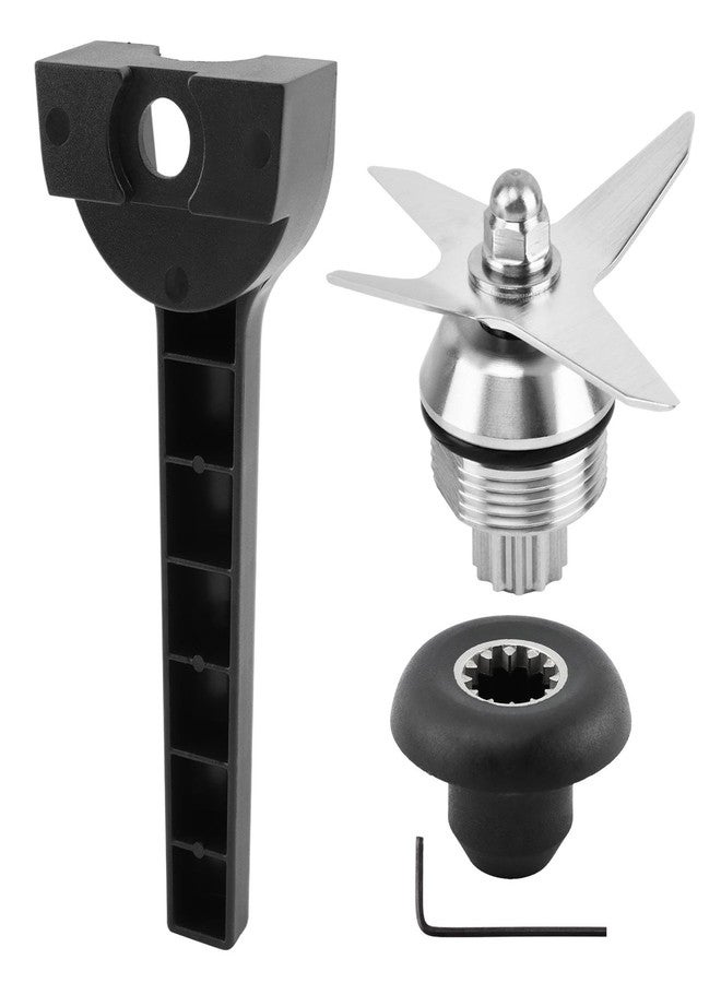 Saycker Blade Replacement Parts for Vitamix,Blade Replacement for Vitami,with Wrench and Drive Sockaet Removal Tool Kit,Compatible With Vitamix 64oz and 32oz Container,Accessories for Vitamix - Image 1