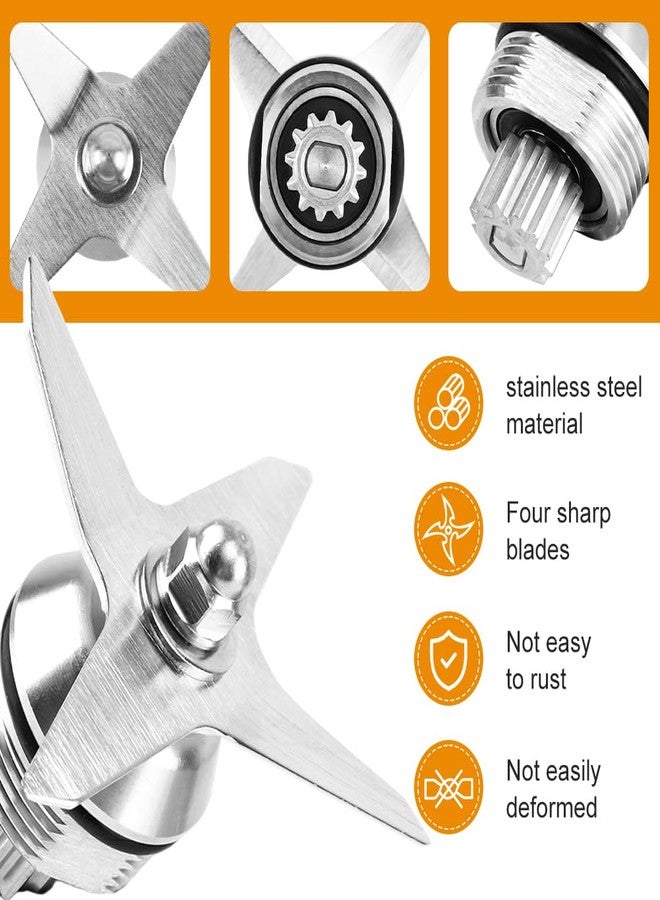 Saycker Blade Replacement Parts for Vitamix,Blade Replacement for Vitami,with Wrench and Drive Sockaet Removal Tool Kit,Compatible With Vitamix 64oz and 32oz Container,Accessories for Vitamix - Image 4