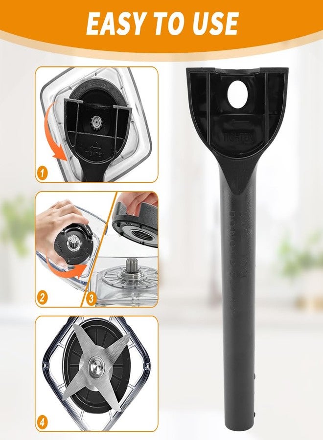 Saycker Blade Replacement Parts for Vitamix,Blade Replacement for Vitami,with Wrench and Drive Sockaet Removal Tool Kit,Compatible With Vitamix 64oz and 32oz Container,Accessories for Vitamix - Image 5